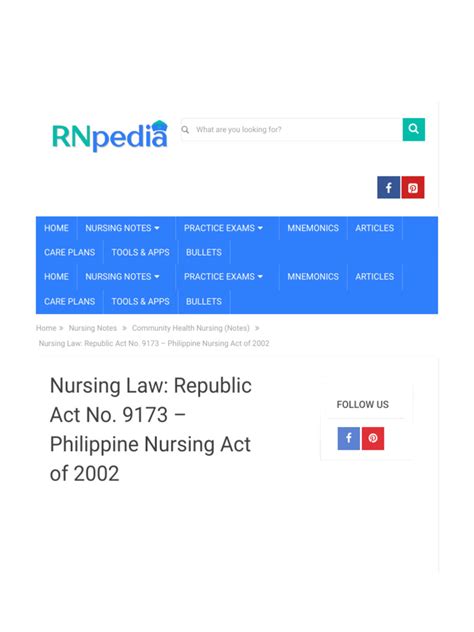 philippine nursing act of 2002|nursing law philippines.